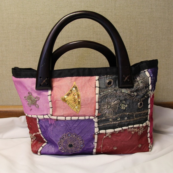 🛍️ Embroidered Sequins Bag Unique Gift - Picture 1 of 6